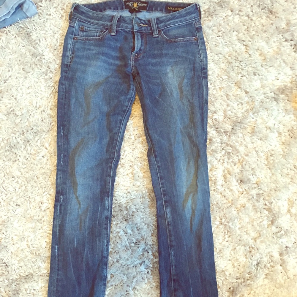 Lucky brand skinny jeans